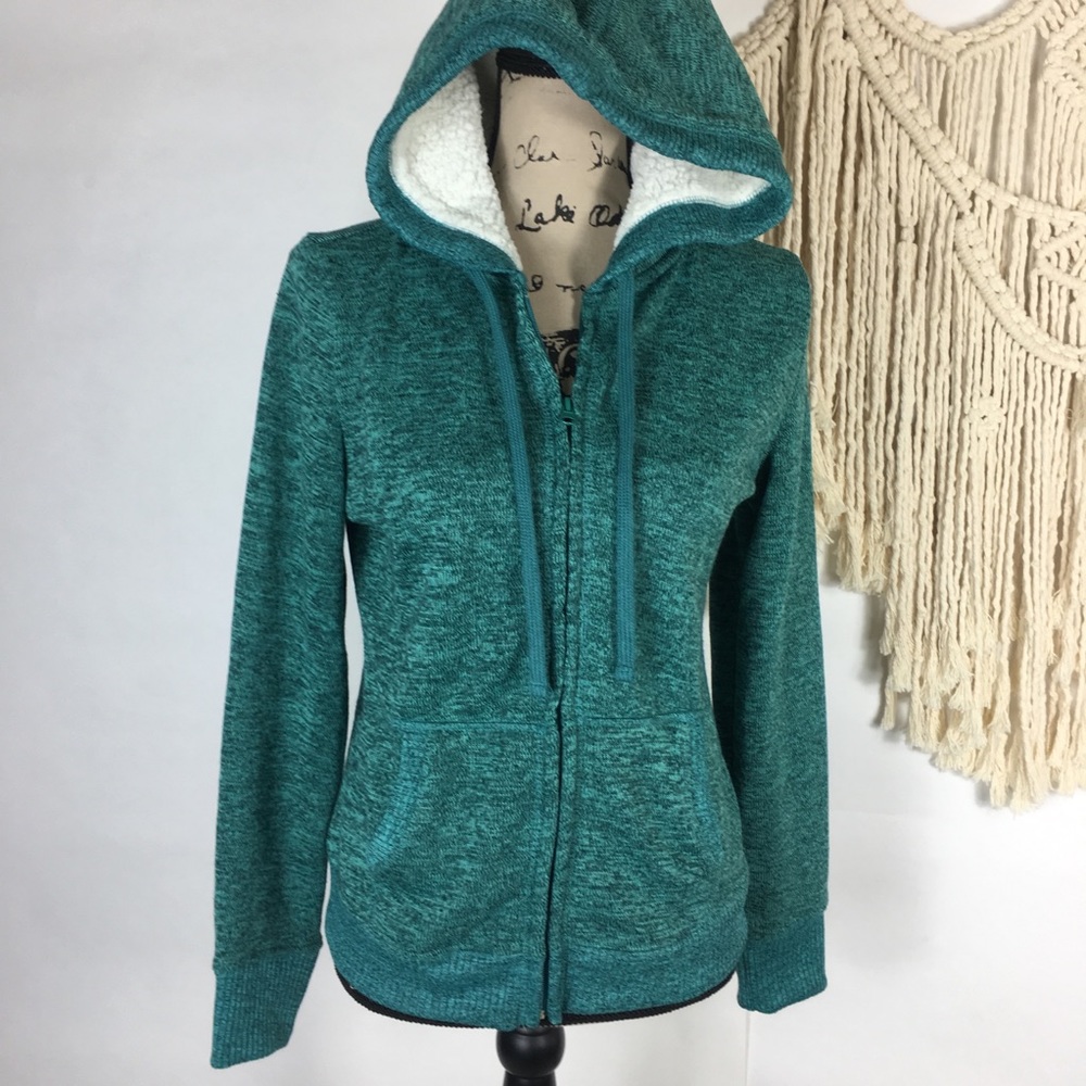 SOFT Green Hoodie Jacket